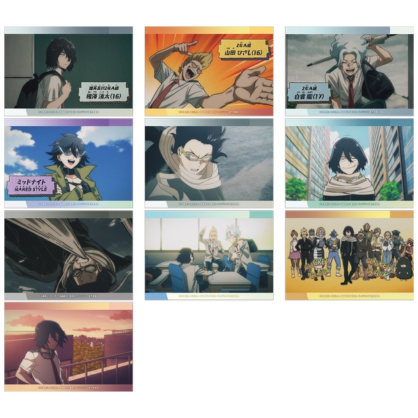 ヴィジランテ -僕のヒーローアカデミア ILLEGALS- ブロマイドセット 相澤学生編 ver.