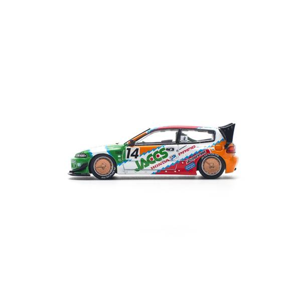 POP RACE 1/64 ホンダ パンデム シビック EG6 v1.5 JACCS 完成品