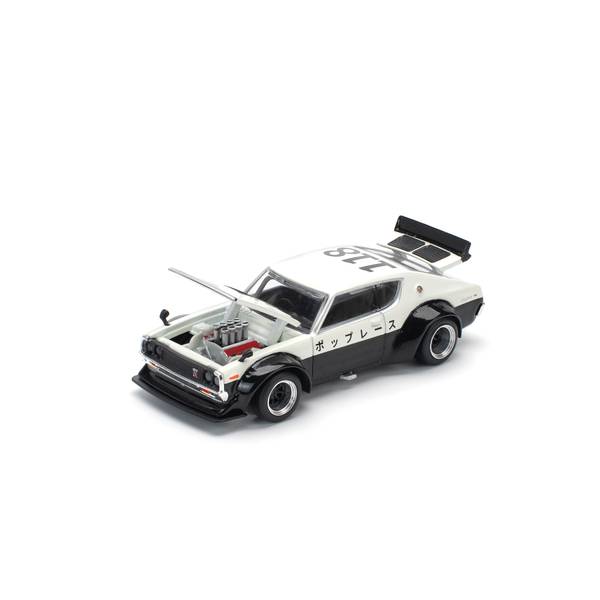 10月予約】POP RACE 1/64 ニッサン スカイライン GT-R V8