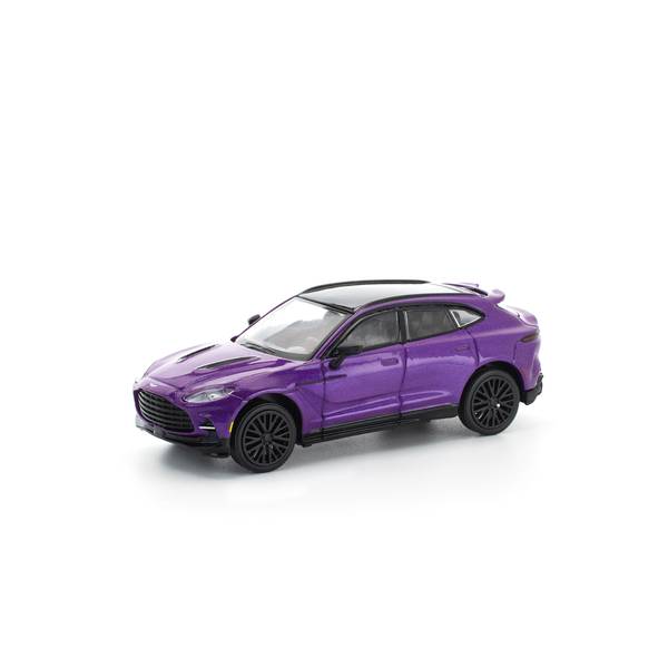 【10月予約】POP RACE 1/64 アストンマーチン DBX 707 ストームパープル 完成品ミニカー PR640268