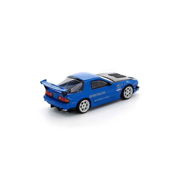 10月予約】POP RACE 1/64 マツダ RX-7 FC3S RE雨宮 RE雨宮ブルー