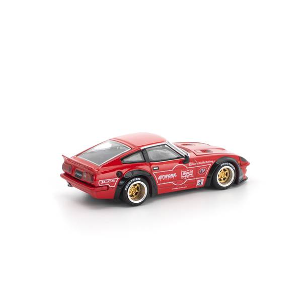1月予約】POP RACE 1/64 ニッサン パンデム 280ZX レッド 完成品