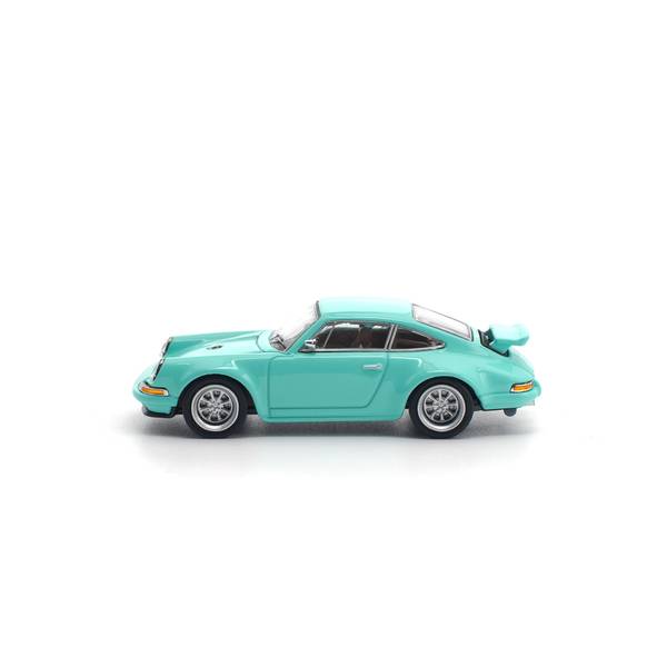 1/64 レア日本未販売　Tiffanyブルー　ポルシェ　新品未使用 1月予約】POP RACE 1/64 ポルシェ シンガー 964 ティファニー