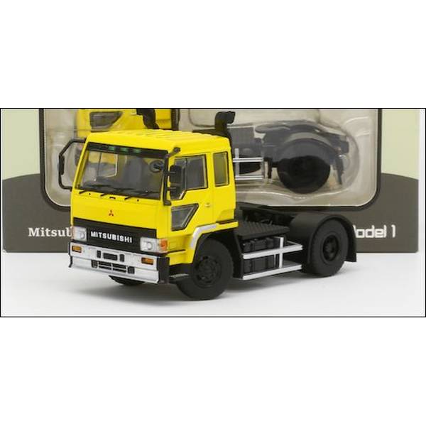 Model1 one 1/64 三菱ふそう ザ・グレート（1986）イエロー MODEL 1専門店
