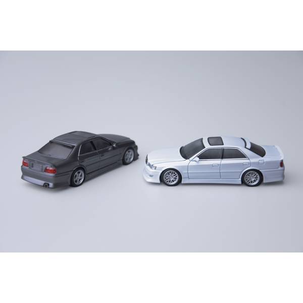 1/64 TLVN カスタム フルメタルエアロ チェイサー JZX100　精密 12月予約】Focal Horizon x Model 1 1/64 トヨタ チェイサー