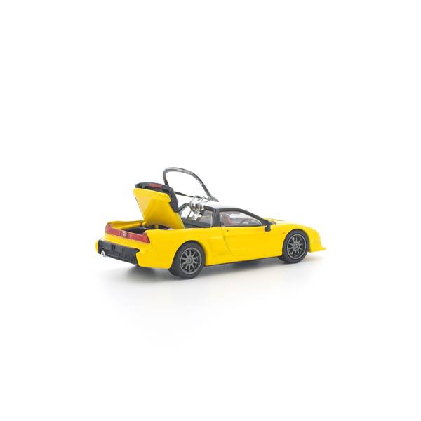 4月予約】POP RACE 1/64 ホンダ NSX-R イエロー 完成品ミニカー
