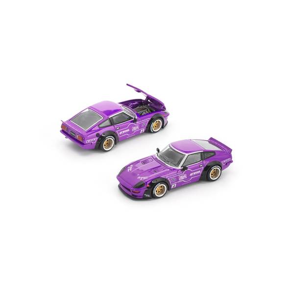 6月予約】POP RACE x Enigma 1/64 ニッサン パンデム 280ZX パープル