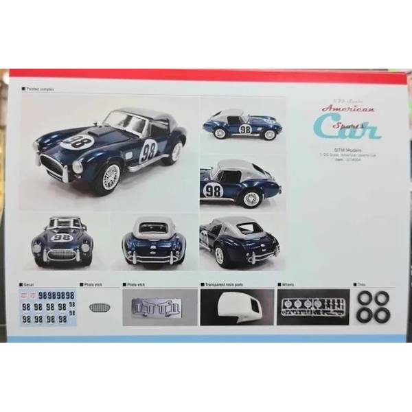 コブラ 289 ミニカー 青 コブラ 289 ミニカー 青 コブラ 289 ミニカー 青