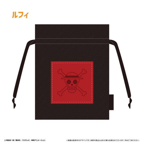 【2月予約】ONE PIECE メッシュ巾着vol.1 ルフィ キャラグッズ 4562378296813