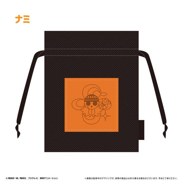 【2月予約】ONE PIECE メッシュ巾着vol.1 ナミ キャラグッズ 4562378296820