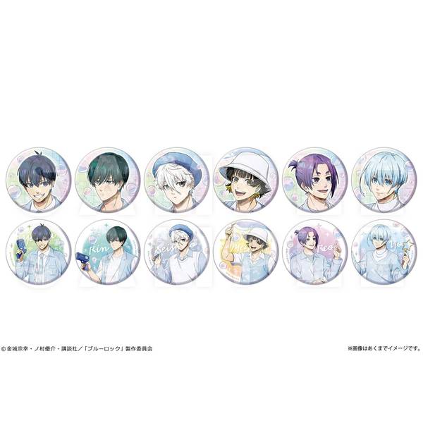 【4月予約】TVアニメ『ブルーロック』 トレーディングホログラム缶バッジ Ver Soap bubbles 12個入BOX キャラグッズ 4562480367425