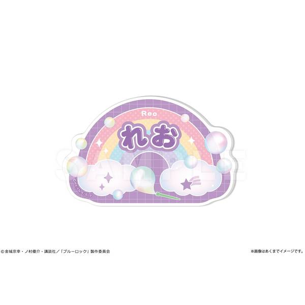 【4月予約】TVアニメ『ブルーロック』 おなまえバッジ Ver Soap bubbles 05 御影 玲王 キャラグッズ 4562480367562
