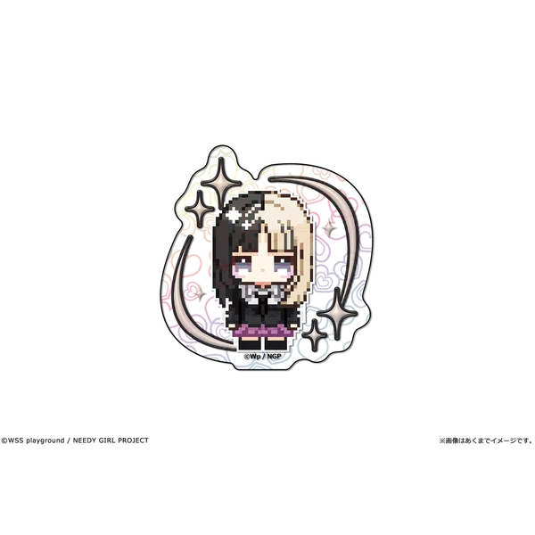 アニメ「NEEDY GIRL OVERDOSE」 kawabit ホログラムステッカー 03 かちぇ