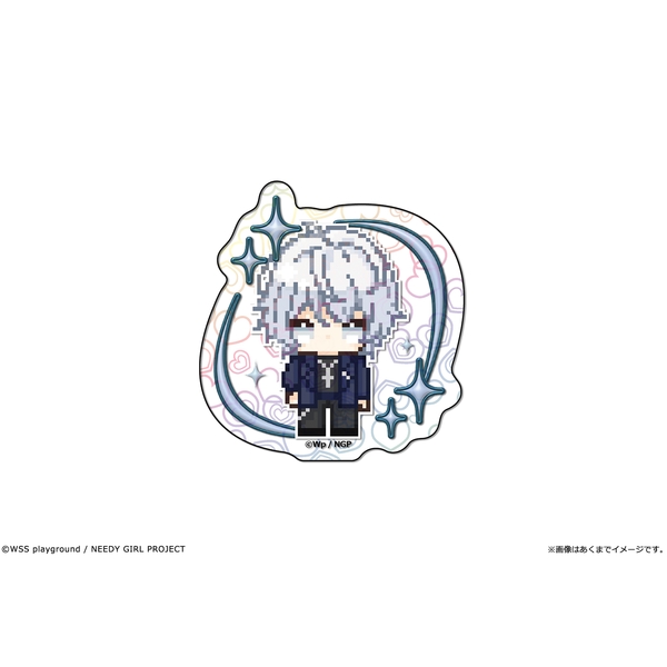 アニメ「NEEDY GIRL OVERDOSE」 kawabit ホログラムステッカー 06 禰??智禍さま