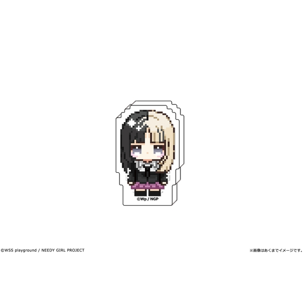 アニメ「NEEDY GIRL OVERDOSE」 kawabit アクリルブロックフィギュア 03 かちぇ