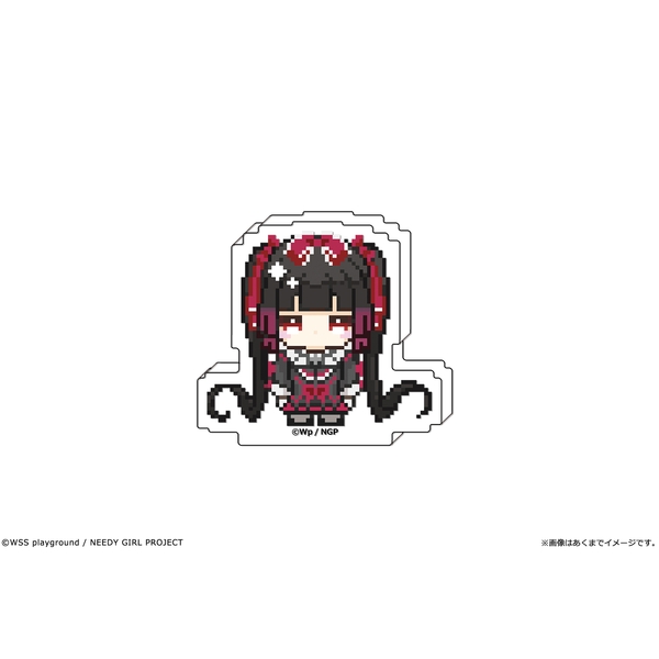 アニメ「NEEDY GIRL OVERDOSE」 kawabit アクリルブロックフィギュア 05 獄薔薇美血華