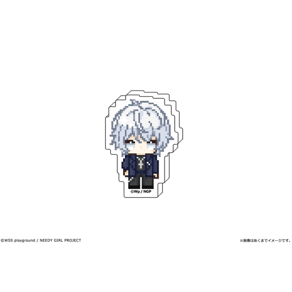 アニメ「NEEDY GIRL OVERDOSE」 kawabit アクリルブロックフィギュア 06 禰??智禍さま