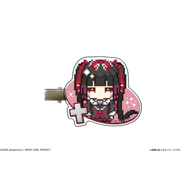 アニメ「NEEDY GIRL OVERDOSE」 kawabit 前髪クリップ 05 獄薔薇美血華