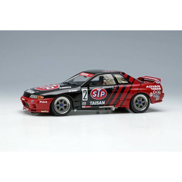 ヴィジョン 1/43 ニッサン STP タイサン GT-R BNR32 No.2 1993 Gr.A JTC オートポリス 1993 ウィナー 高橋国光/土屋圭市 完成品ミニカー VM228