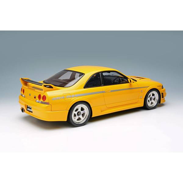 アイドロン 1/18 ニッサン ニスモ 400R 1996 イエロー 完成品