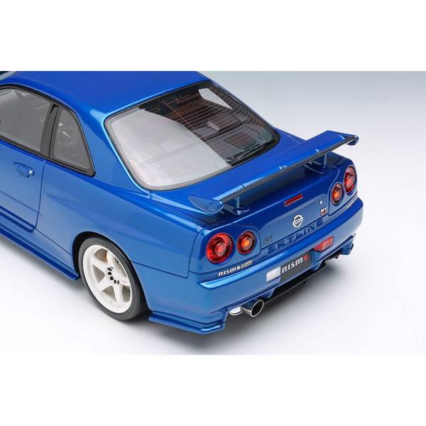日産 スカイライン GT-R BNR34 1/18 ブルー PREORDER* Make Up Co., Ltd / Eidolon 1:18 Nissan Skyline GT