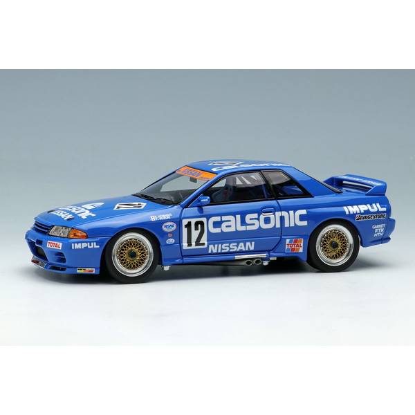【3月予約】ヴィジョン 1/43 ニッサン カルソニック スカイライン GT-R No.12 1990 Gr.A JTC 西日本 ウィナー 星野一義/鈴木利男 完成品ミニカー VM327