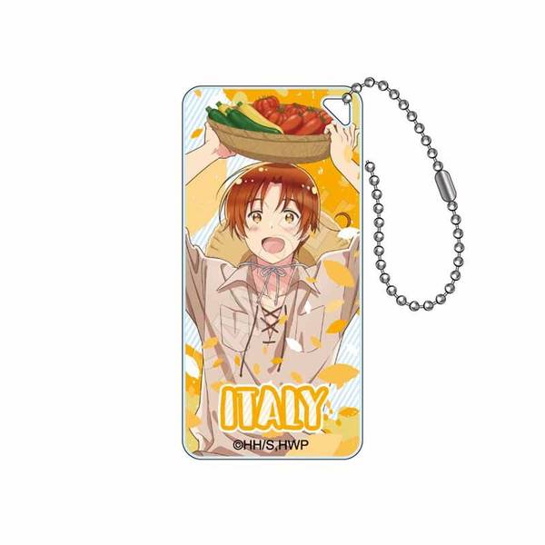 【1月予約】アニメ「ヘタリア World★Stars」 収穫祭 ドミテリアキーチェーンJr. イタリア キャラグッズ 4570111218107