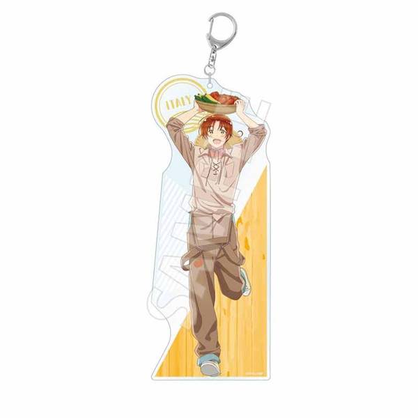 【1月予約】アニメ「ヘタリア World★Stars」 収穫祭 アクリルキーホルダーBIG イタリア キャラグッズ 4570111218374