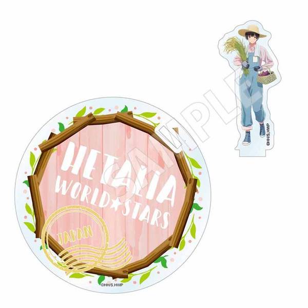 アニメ「ヘタリア World☆Stars」 収穫祭 アクリルスタンドコースター