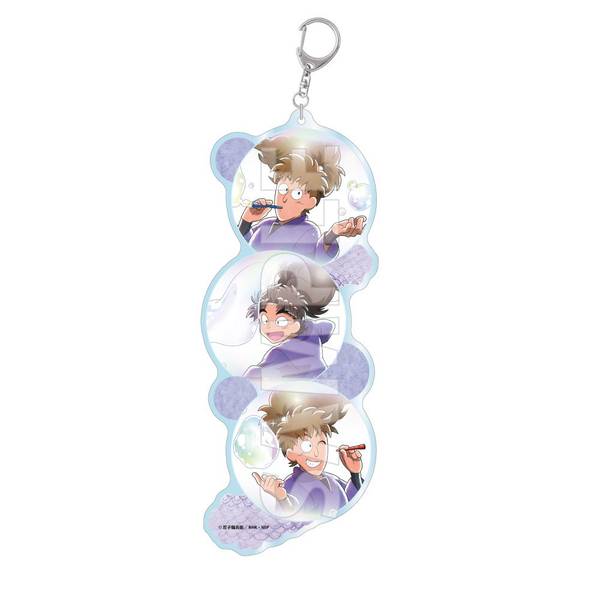 【1月予約】忍たま乱太郎 シャボン玉作り！の段 アクリルキーホルダーBIG 雷蔵＆三郎＆八左ヱ門 キャラグッズ 4570111219043