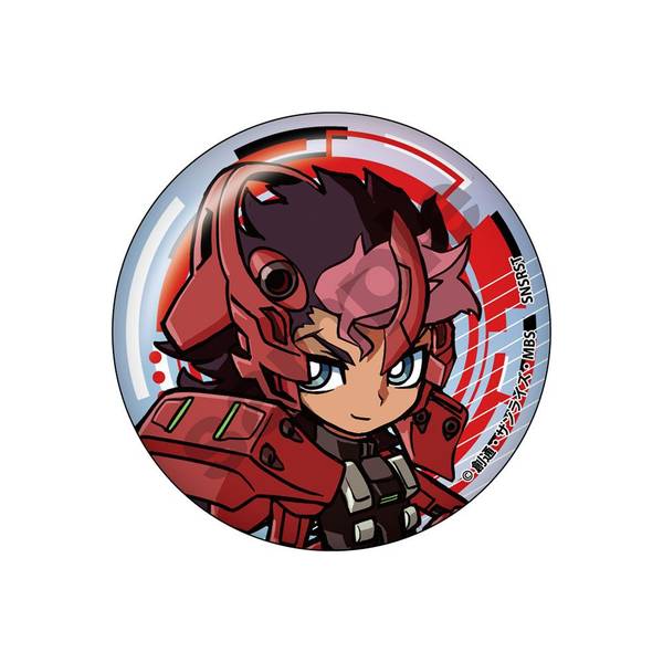 【4月予約】機動戦士ガンダム 水星の魔女 メカぐるみ 缶バッジ グエル・ジェターク キャラグッズ 4570111222005