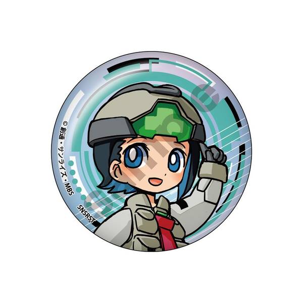 【4月予約】機動戦士ガンダム 水星の魔女 メカぐるみ 缶バッジ ニカ・ナナウラ キャラグッズ 4570111222036