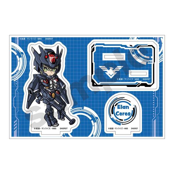 【4月予約】機動戦士ガンダム 水星の魔女 メカぐるみ アクリルスタンドJr.エラン・ケレス キャラグッズ 4570111222111