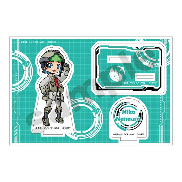 【4月予約】機動戦士ガンダム 水星の魔女 メカぐるみ アクリルスタンドJr.ニカ・ナナウラ キャラグッズ 4570111222135