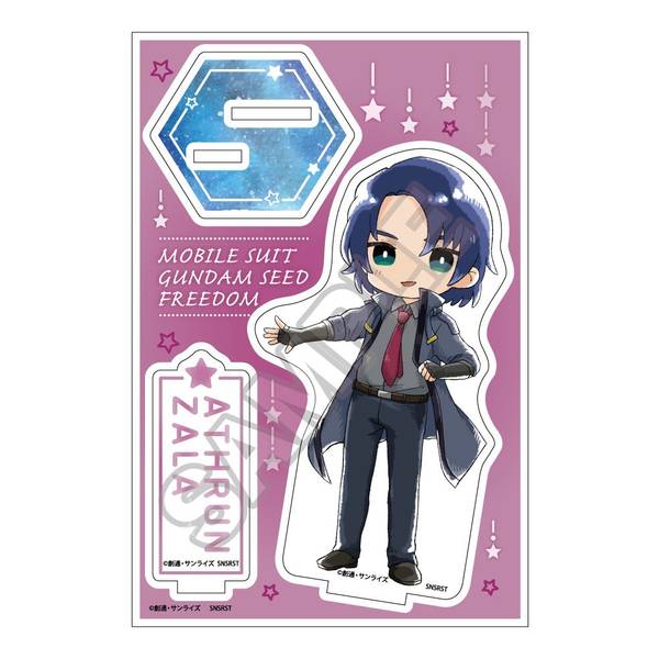 【4月予約】機動戦士ガンダムSEED FREEDOM Sketchu! アクリルスタンドJr.アスラン・ザラ キャラグッズ 4570111228793