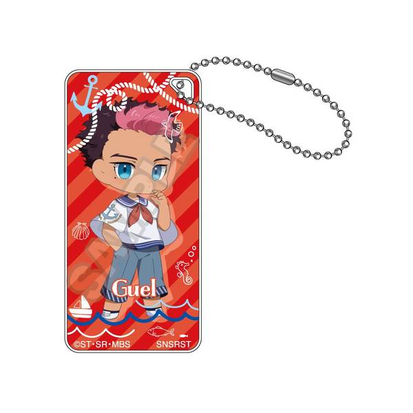 【4月予約】機動戦士ガンダム 水星の魔女 もちっこ マリンファッション ドミテリアキーチェーンJr.グエル・ジェターク キャラグッズ 4570111231991