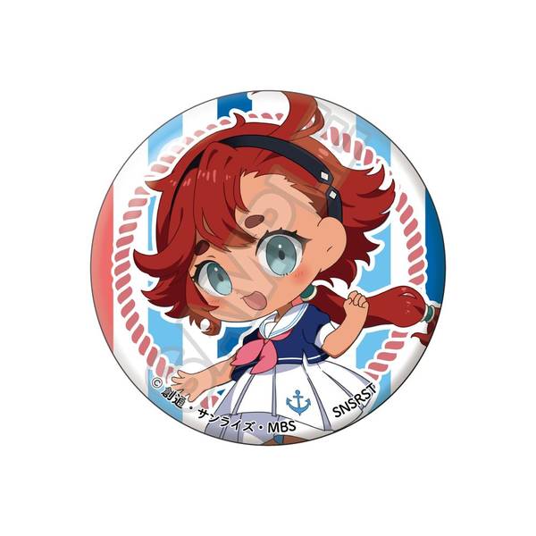機動戦士ガンダム 水星の魔女 もちっこ マリンファッション 缶バッジ