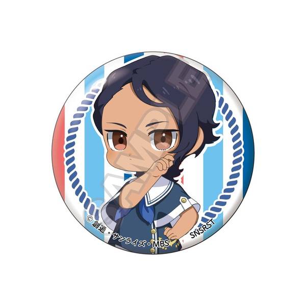 【4月予約】機動戦士ガンダム 水星の魔女 もちっこ マリンファッション 缶バッジ ラウダ・ニール キャラグッズ 4570111232134