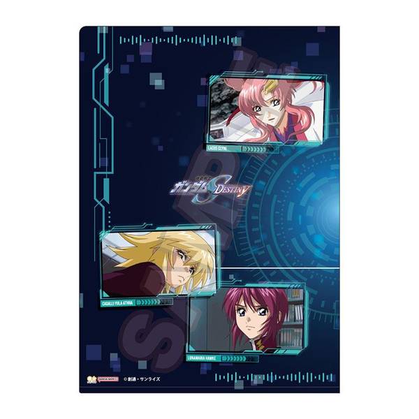 機動戦士ガンダムSEED DESTINY 場面写 A4クリアファイル 集合A