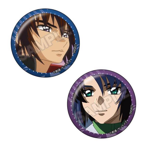 【4月予約】機動戦士ガンダムSEED DESTINY vol.3 ペア缶バッジ キラ・ヤマト&アスラン・ザラA キャラグッズ 4570111238419