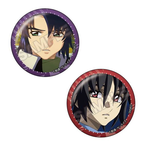 【4月予約】機動戦士ガンダムSEED DESTINY vol.3 ペア缶バッジ アスラン・ザラ&シン・アスカA キャラグッズ 4570111238471