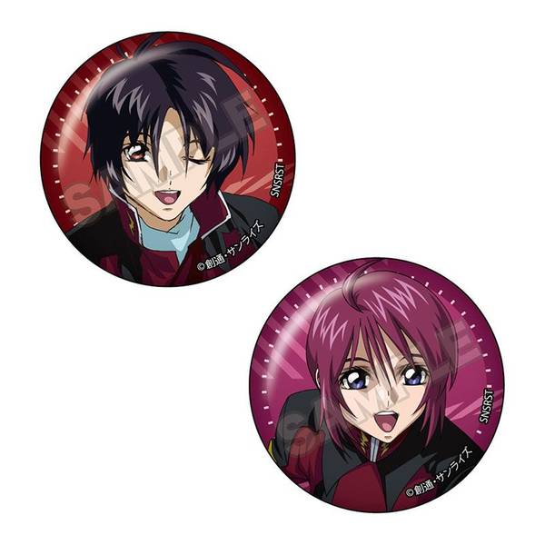 【4月予約】機動戦士ガンダムSEED DESTINY vol.3 ペア缶バッジ シン・アスカ&ルナマリア・ホーク キャラグッズ 4570111238495