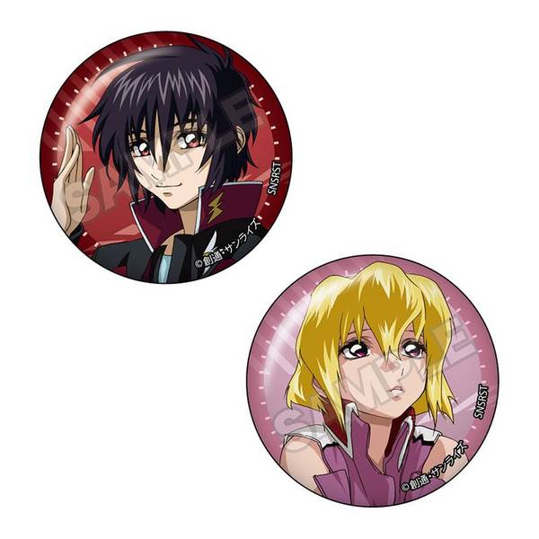【4月予約】機動戦士ガンダムSEED DESTINY vol.3 ペア缶バッジ シン・アスカ&ステラ・ルーシェ キャラグッズ 4570111238501
