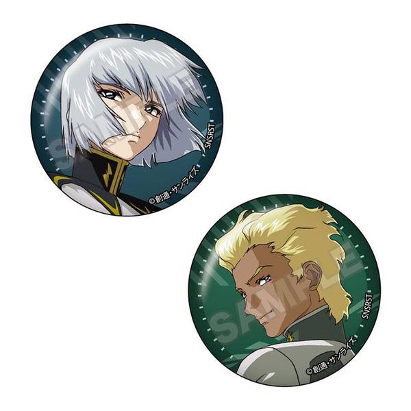 【4月予約】機動戦士ガンダムSEED DESTINY vol.3 ペア缶バッジ イザーク・ジュール&ディアッカ・エルスマンB キャラグッズ 4570111238556