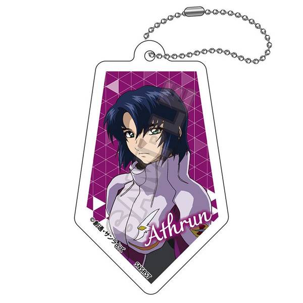 【4月予約】機動戦士ガンダムSEED DESTINY vol.3 アクリルキーチェーン アスラン・ザラA キャラグッズ 4570111238587