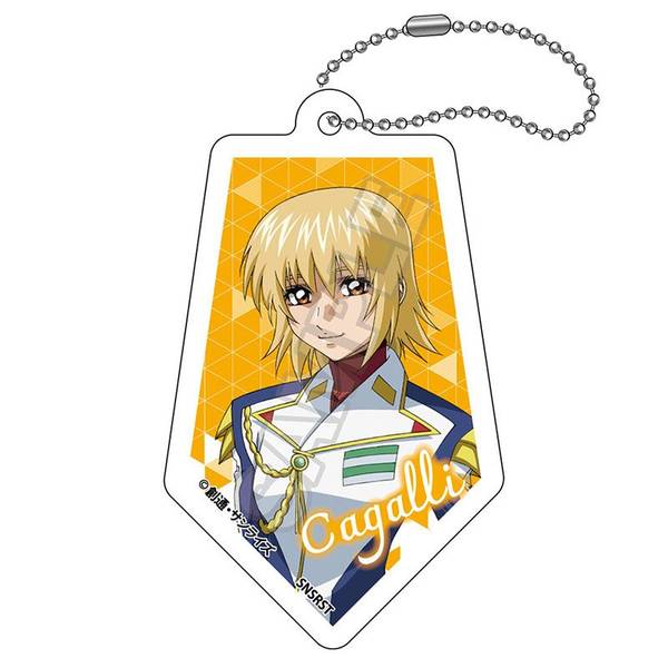 【4月予約】機動戦士ガンダムSEED DESTINY vol.3 アクリルキーチェーン カガリ・ユラ・アスハA キャラグッズ 4570111238648