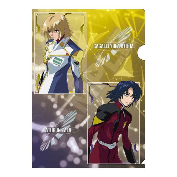 【4月予約】機動戦士ガンダムSEED DESTINY vol.3 A4クリアファイル カガリ・ユラ・アスハ&アスラン・ザラ キャラグッズ 4570111238709