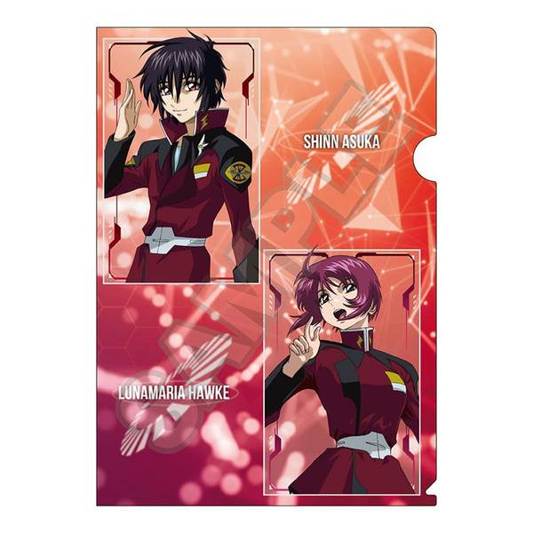 【4月予約】機動戦士ガンダムSEED DESTINY vol.3 A4クリアファイル シン・アスカ&ルナマリア・ホーク キャラグッズ 4570111238716