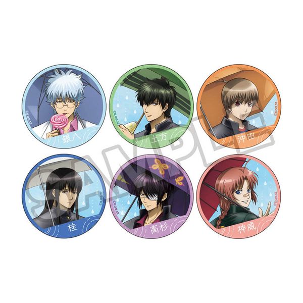 【4月予約】3年Z組銀八先生 梅雨 缶バッジ 6個入BOX キャラグッズ 4570111249408