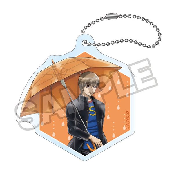 【4月予約】3年Z組銀八先生 梅雨 アクリルキーチェーン 沖田総悟 (再販品) キャラグッズ 4570111249576